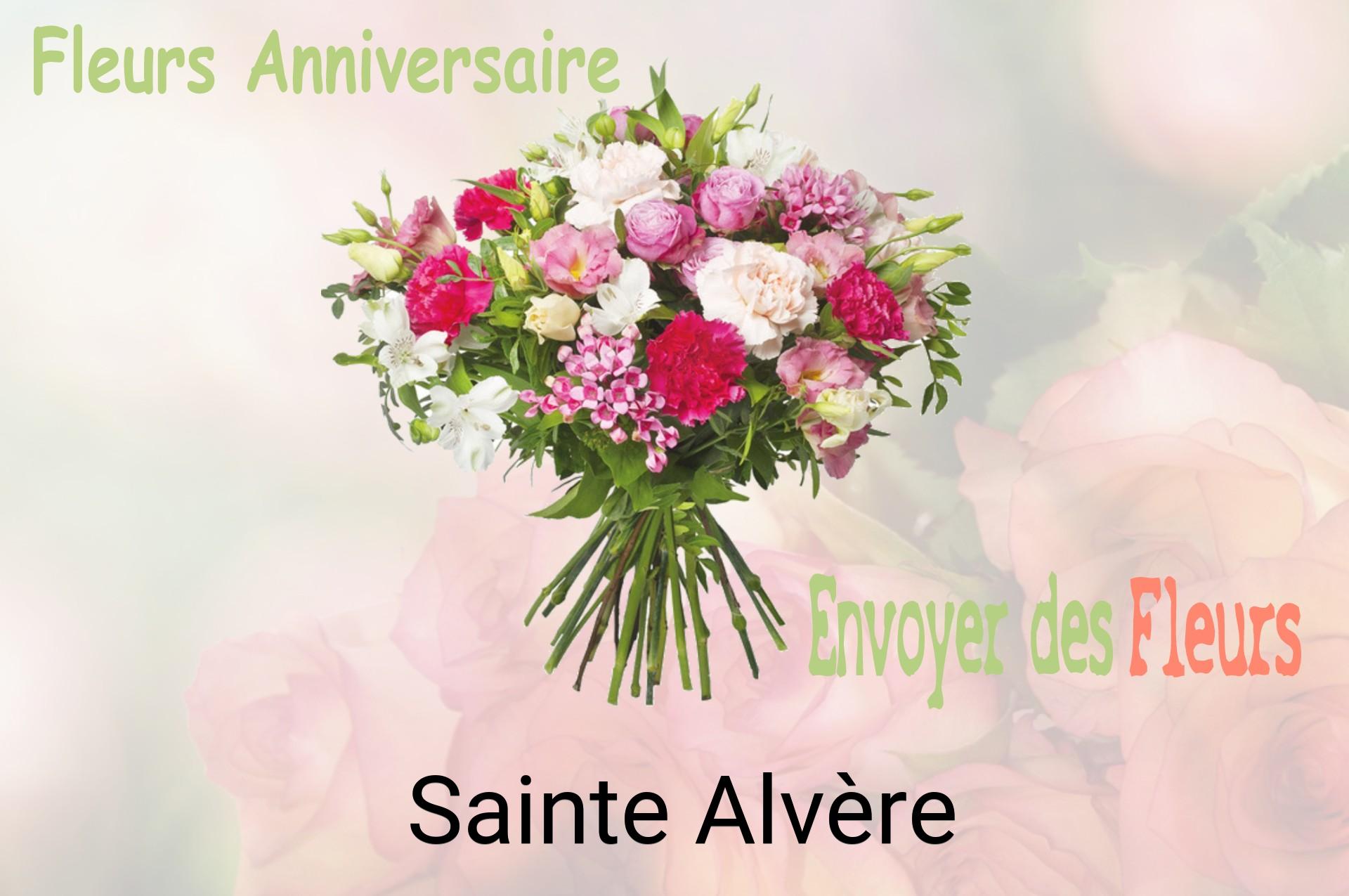 Bouquet de fleurs d’anniversaire livré à Sainte-Alvère