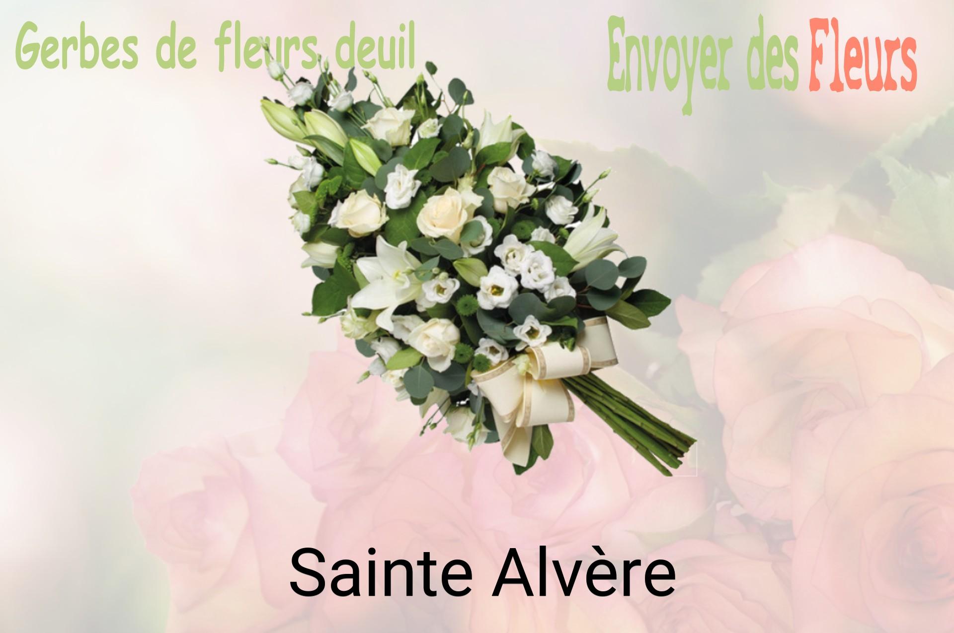 Gerbe de fleurs de deuil livrée à Sainte-Alvère